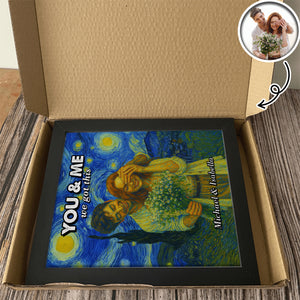 Custom Photo You And Me We Got This Under Starry Night - Personalized Picture Frame CH07 896544