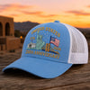 250th Anniversary USA Hat USA Patriotic Embroidered Trucker Hat HO82 902874