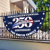 Custom Name America 250 Years Semiquincentennial Patriotic 1776-2026 Fan Flag CH07 910576