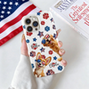 Custom 3D Dog US Flag Personalized Phone Case HA75 920320