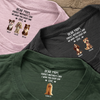 Personalized Dear Mom, I Woof You Everyday Dog Mom Custom Neck Back Shirt HO82 901874