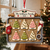 Personalized Custom Family Name Cookie Christmas Tree Acrylic Ornament For Family TH10 171135