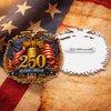Custom Name USA 250th Anniversary Eagle Acrylic Pin HA75 920964