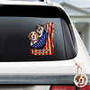 Custom Photo Even My Dogs Love America’s 250th Anniversary Car Window Decal Sticker HA75 920516