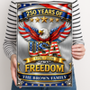 USA 250 Years Of Freedom Metal Sign TH10 169447