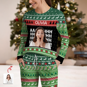 Custom Photo And Name AHHHHH Sleepwear TH10 896609