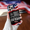 Custom Name 250 Years USA 250th Birthday 1776-2026 Eagle Phone Case HA75 920198