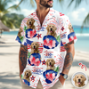 Custom Dog Photo Hawaii Shirt Gift For Pet Lovers TH10 169051