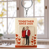 Custom Photo A Lifetime Of Love - Couple Acrylic Keychain HO82 893916
