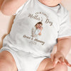 Custom Photo Our First Mother’s Day Together Baby Onesie LM32 899637