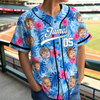Custom Photo Hawaiian Baseball Jersey - Personalized Summer Gift CH07 911338