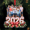 Custom Photo 2026 Family, Kids, Friends, Coworker Memorial Acrylic Ornament HO82 903850