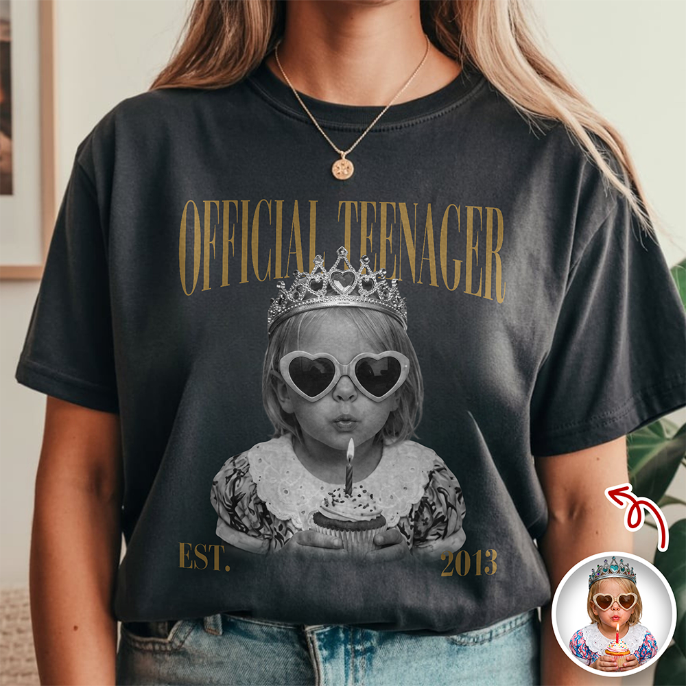 Custom Photo Official Teenager Comfort Shirt Youth Gift, Birthday Gift LM32 669765
