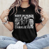 Rest In Peace For Charlie Kirk Memorial Dark Shirt HO82 65732