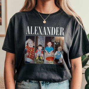 Custom Photo Bootleg Comfort Color Shirt Personalized Vintage Shirt CH07 899374