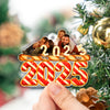 Custom Photo Candy Family Together Christmas Acrylic Ornament HA75 897962