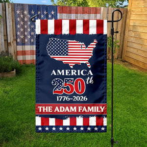 USA 250th Birthday Anniversary America Garden Flag Patriotic Decor CH07 910044