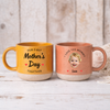 Custom Photo Our First Mother's Day Together Pottery Mug - Personalized Gift for New Mom LM32 899625