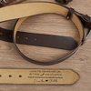 Personalized Message Belt for Him – Leather Belt Gift from Wife, Romantic Gift for Husband LM32 899837