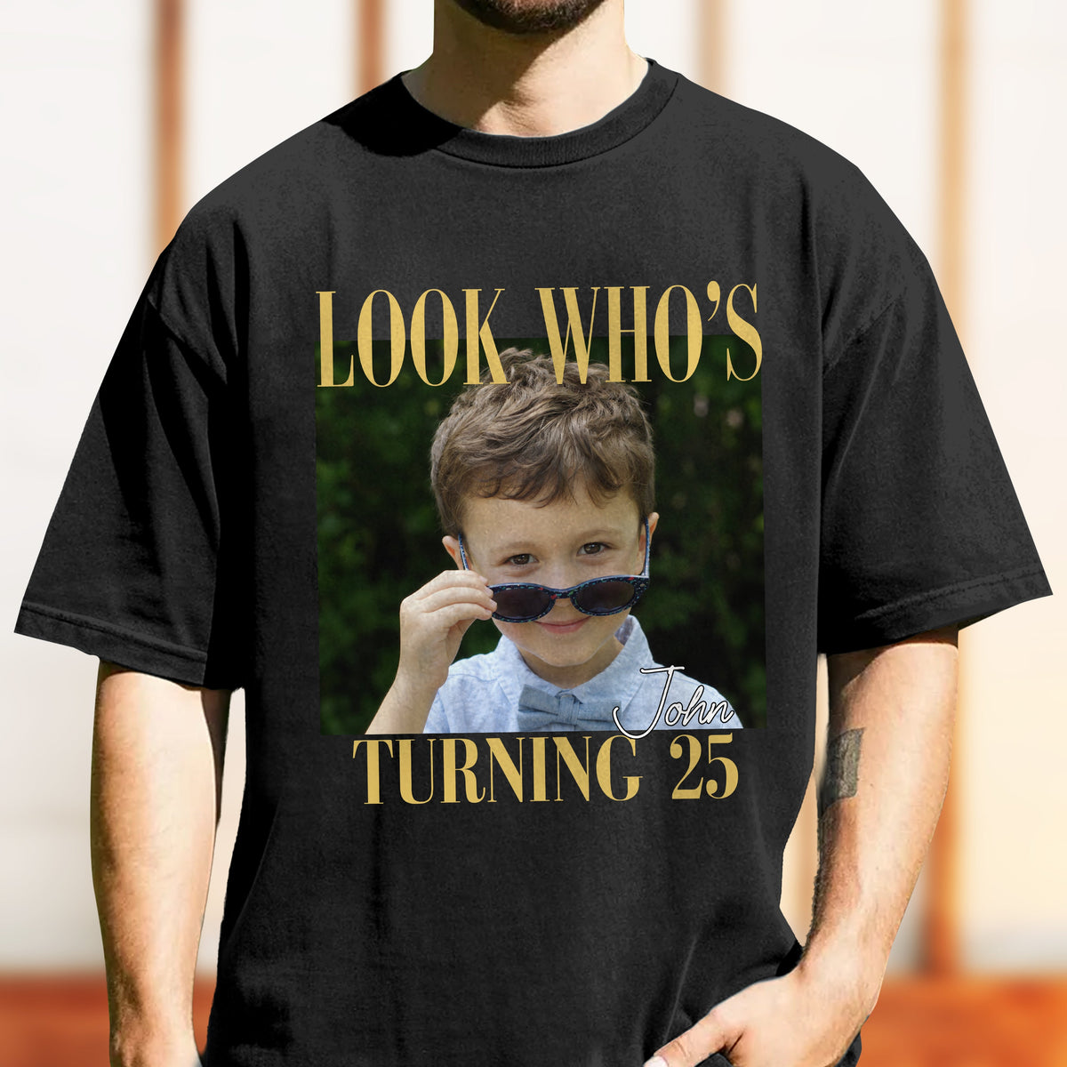 Custom Photo Look Who's Turning 30 Comfort Shirt - Birthday Gift LM32 669601
