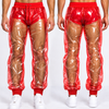 Personalized Funny Hairy Legs Men's Red See Through Sweatpants HO82 904136