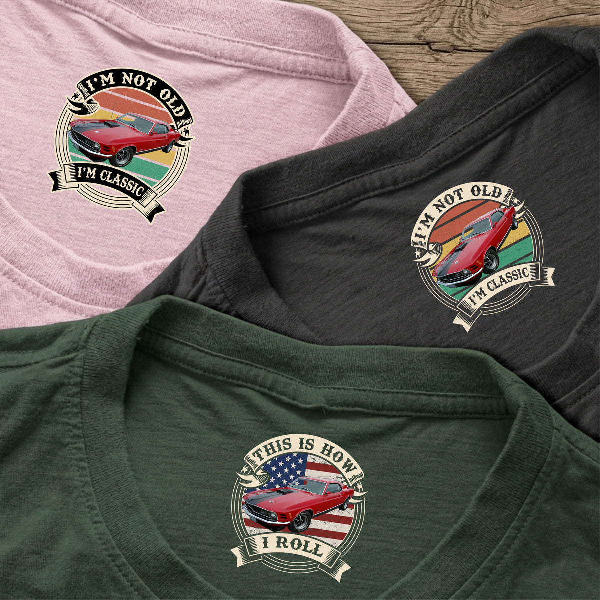 This Is How I Roll - Custom Car Photo Route 66 Vintage Back Neck Shirt HO82 901720