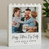 Personalised Photo Father's Day Building Brick Block Gift For Dad, Father's Day HO82 902544