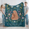 Personalized We Love You Lots, Mama Bear Blanket Mother's Day Gift HA75 920630