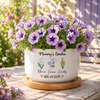 Personalized Grandma's Garden Where Love Blooms Plant Pot Custom Mama Gift CH07 911382
