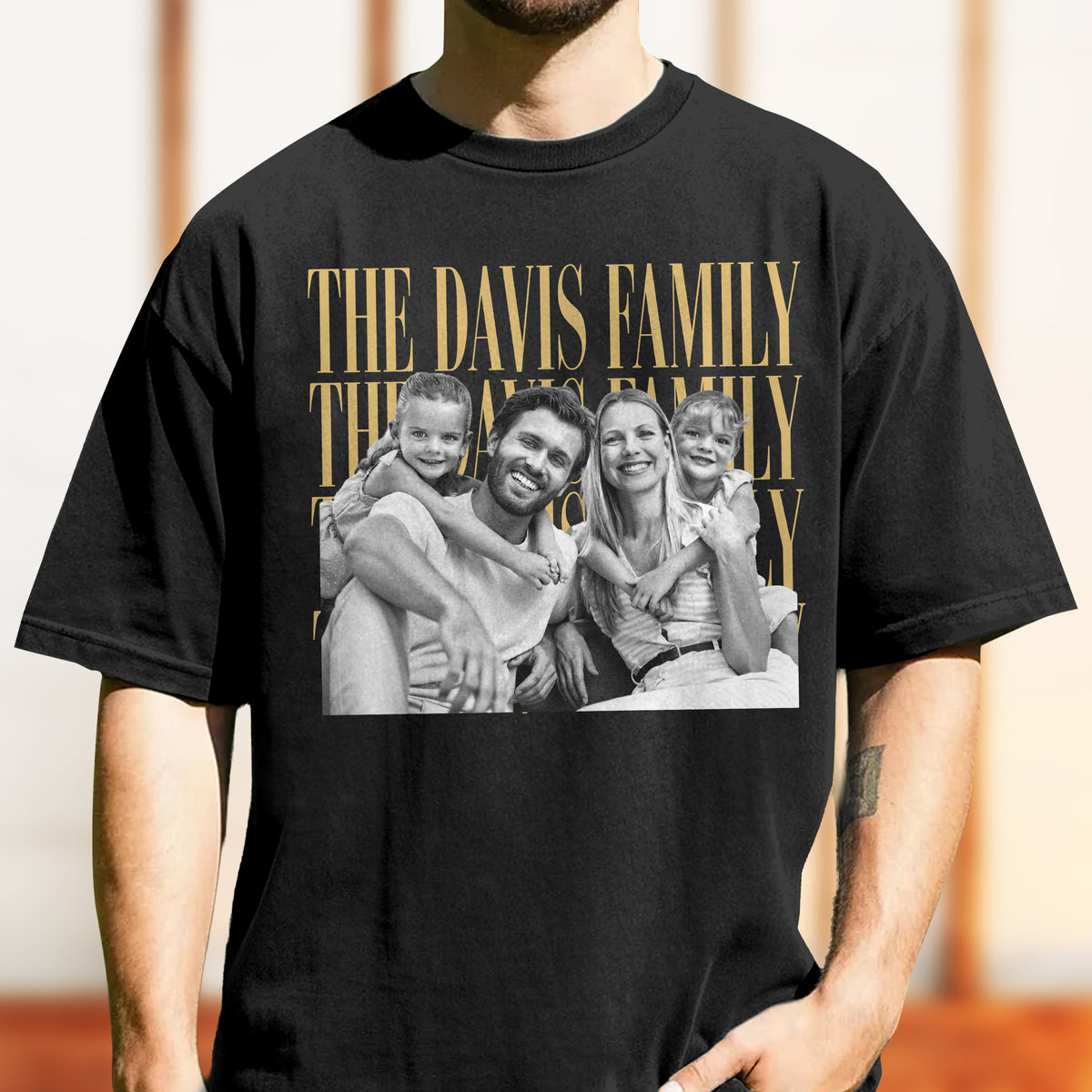 Custom Family Photo Comfort Shirt Family Celebration Gift TH10 170073