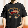USA 250th Anniversary 1776-2026, American Flag Independence Day 3D Effect Comfort Shirt HA75 921578