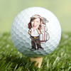 Custom Funny Face I'm Not Lost Golf Ball, Golf Gifts for Men, Guy Gift, Funny Gift for Man HO82 900828
