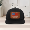 Custom Name USA 250th Anniversary America Flag Leather Patch Hat HO82 902306