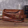 Custom Name Personalized Golf Engraved Men's Leather Toiletry Bag Gift for Golfer HA75 898588