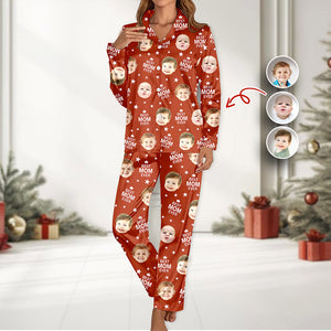 Custom Face Photo Best Mom Ever Pajamas TH10 894267