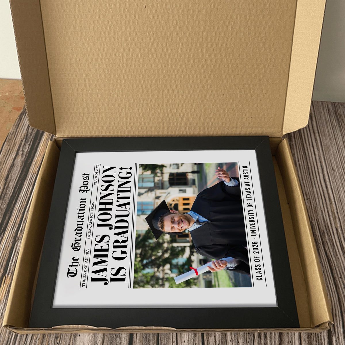 Custom Photo The Graduation Post Class Of 2026 Picture Frame LM32 899209