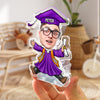 Custom Funny Face Class of 2025 Graduation Decoration Shaking Head HO82 893814