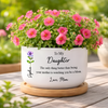 Watching You Be a Mom Personalized Plant Pot Gift For Daughter From Mom, Mommy To Be Gift CH07 911266