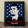 American Patriot Charlie Kirk With USA Flag Picture Frame HO82 65818