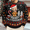 Custom Face Merry Kiss My Ass Ugly Christmas Sweater For Guys TH10 171233