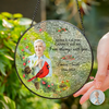 Custom Photo I Am Always With You Stained Glass Suncatcher LM32 897501