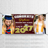 Custom Photo Class of 2026 Personalized Banner Graduation Day Gift CH07 895316