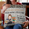 Just A Girl Who Loves Book Pillow Personalized Gift For Book Lovers, Bookworm HO82 894436