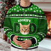 Custom Photo Cat Mom Cat Dad Ugly Sweater Christmas Gift HA75 897610