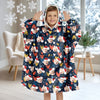 Custom Face Photo Dog Cat Hoodie Blanket For Dog Cat Lovers HA75 898282