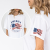 America 1776-2026 250 Years Of Freedom Short Sleeve Print Shirt TH10 170189