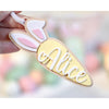 Personalized Bunny Carrot Easter Basket Name Tag - Easter Gift for Kids LM32 897773