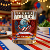 America 250 Years Eagle Independence Day Patriotic Whiskey Glass LM32 895261