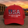USA 250 Years Of Freedom Embroidered Trucker Hat CH07 911914