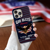 Custom Name Patriotic 250th Anniversary God Bless America Eagle 1776–2026 Phone Case HA75 920202